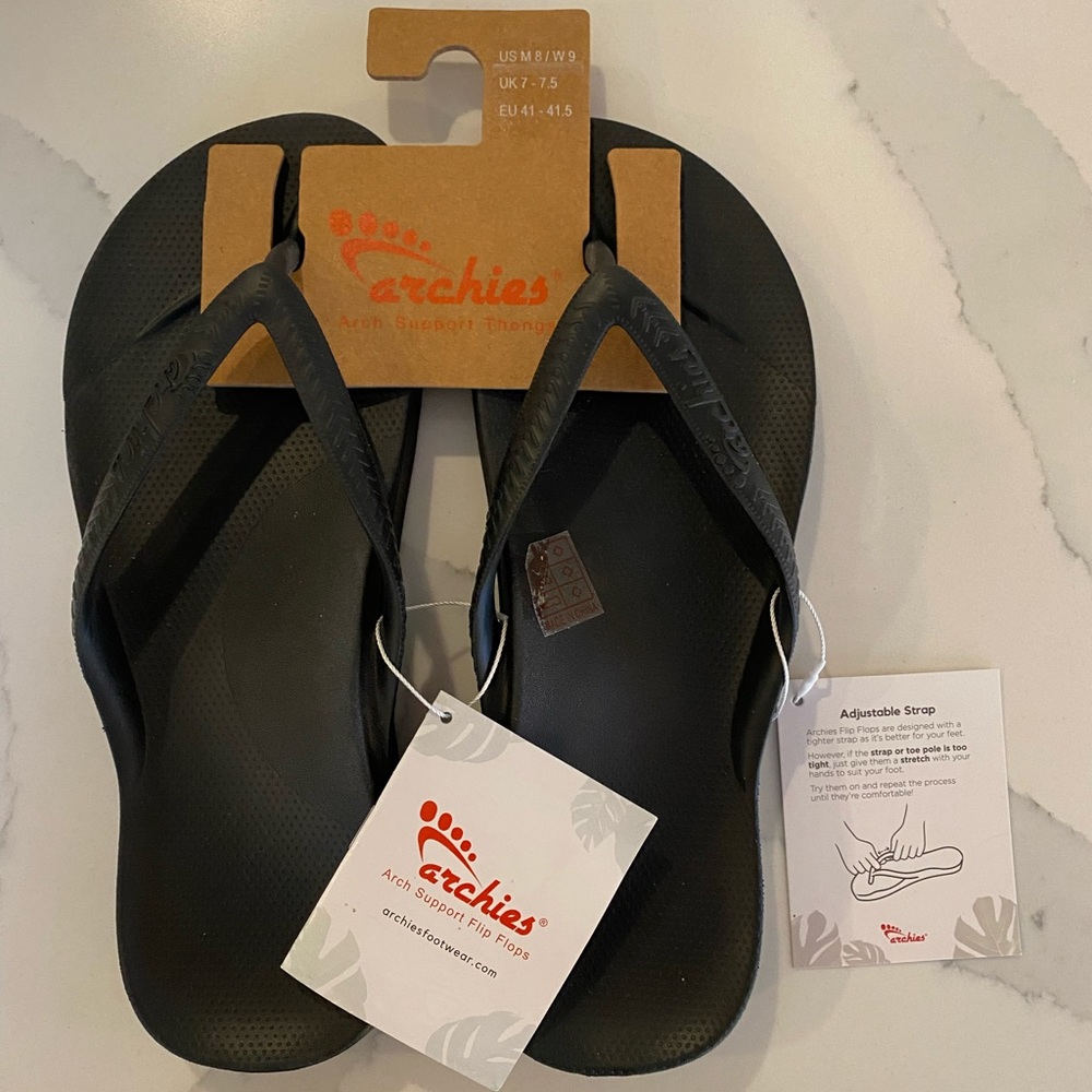 archies flip flops